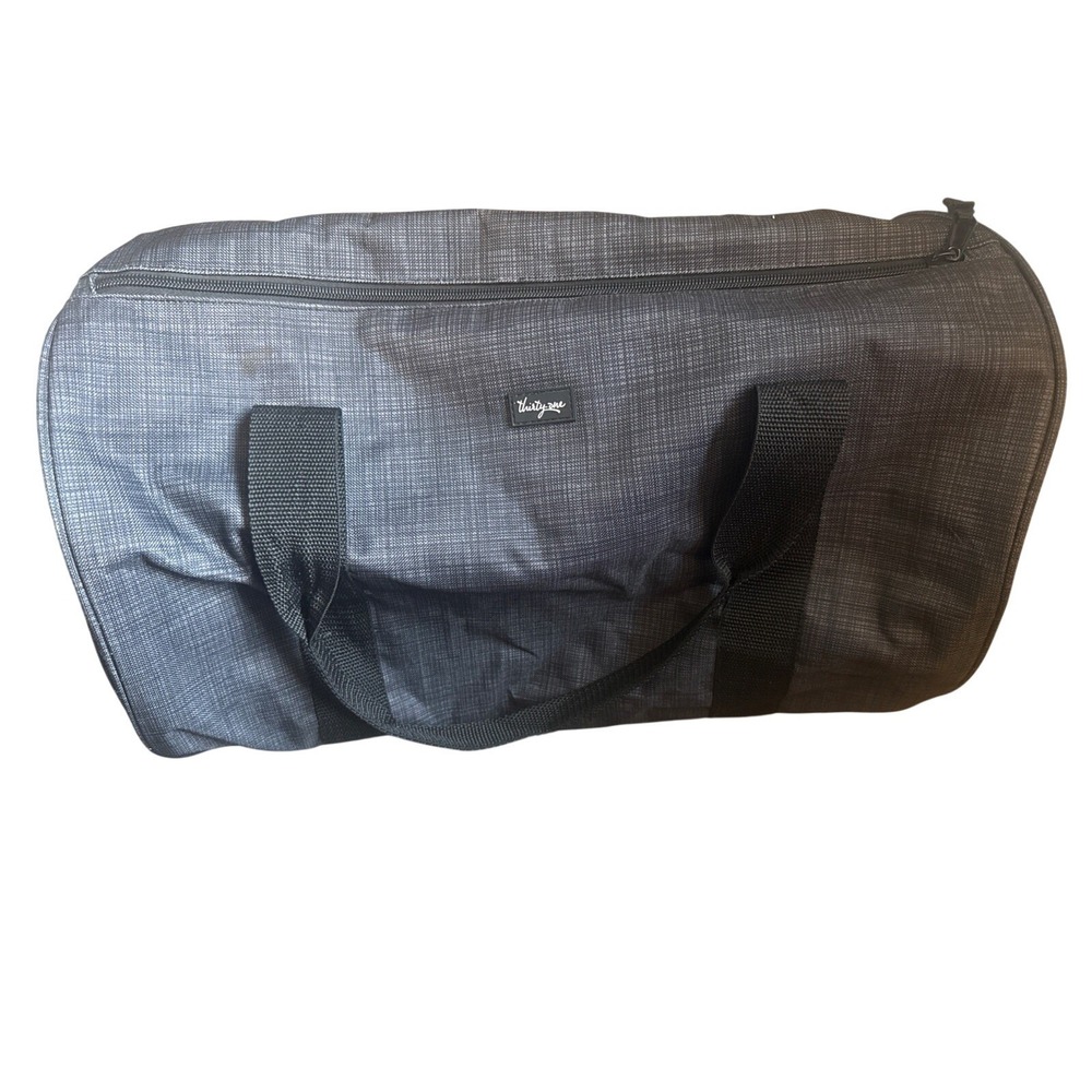Thirty-One 10th Anniversary Jr Rec Duffle Travel Weekender Bag Spirit Black NWOT